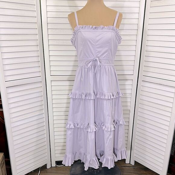 Chelsea & Violet Cottagecore Sundress Size Large Purple * - Picture 3 of 12